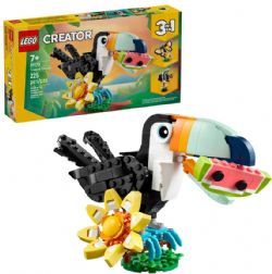 LEGO CREATOR - LES ANIMAUX SAUVAGES - LE TOUCAN TROPICAL #31173 (0825)